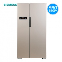 SIEMENS/西門子 BCD-610W(KA92NV03TI)雙開家用對開門電冰箱無霜