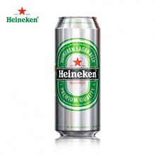 HEINEKEN 喜力啤酒 啤酒 罐裝 500ml*24罐