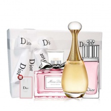 Dior迪奧女士香水豪華禮物套裝 禮盒套裝*真我*甜心*魅惑各5ML