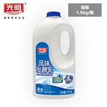 光明風味發酵乳1.5kg/瓶
