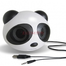 安索夫迷你電腦USB2.0小音箱可愛熊貓便攜筆記本臺式電腦音箱 音響