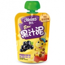 亨氏 (Heinz) 樂維滋果汁泥-蘋果黑加侖 (1-3歲適用) 120g