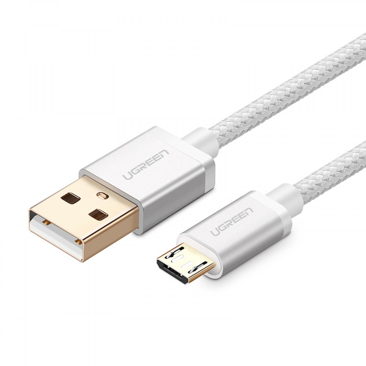 綠聯 數據線安卓高速單頭加長手機通用華為魅族小米2a快充電器2米 鋁合金外殼+純銅芯，充電快壽命長