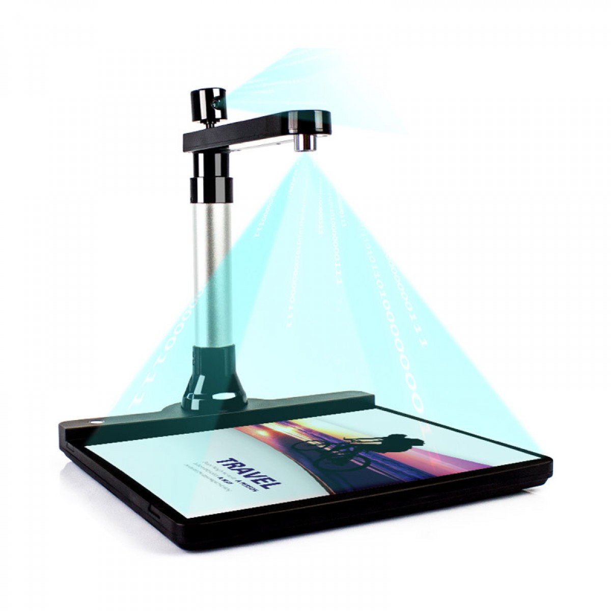 愛寶AB-1000-2雙鏡頭高拍儀1000萬像素A3A4高清高速文件拍攝儀 1000萬 高清像素 雙鏡頭 可伸縮調節