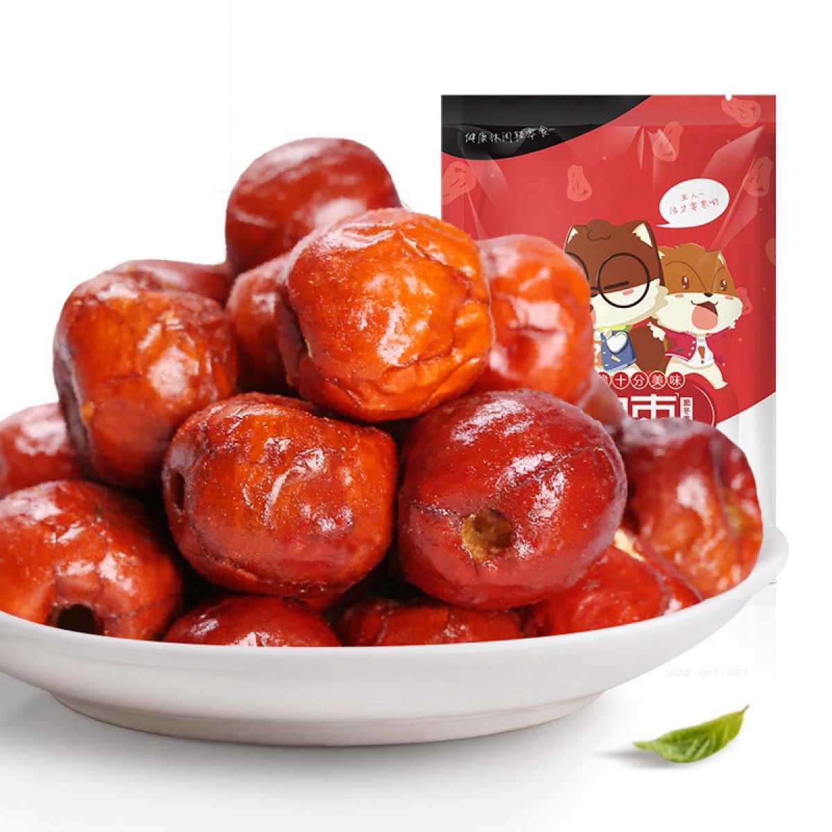 【三隻松鼠_脆動棗180g】休閒零食特產乾果脆冬棗即食無核紅棗 松鼠新風尚 300款零食 低至3折起