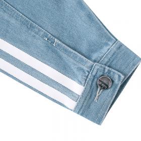 韓都衣捨2017韓版女裝新款黑白拼接插肩棒球服春季短外套HH5597妠 樸信惠同款 黑白拼接 插肩袖 棒球服