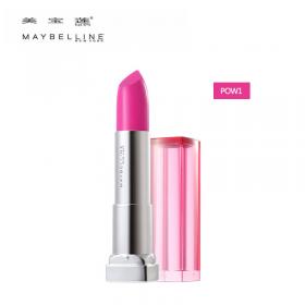 美寶蓮絕色持久唇膏 粉紅警報 魅惑炫亮潤澤 唇彩口紅